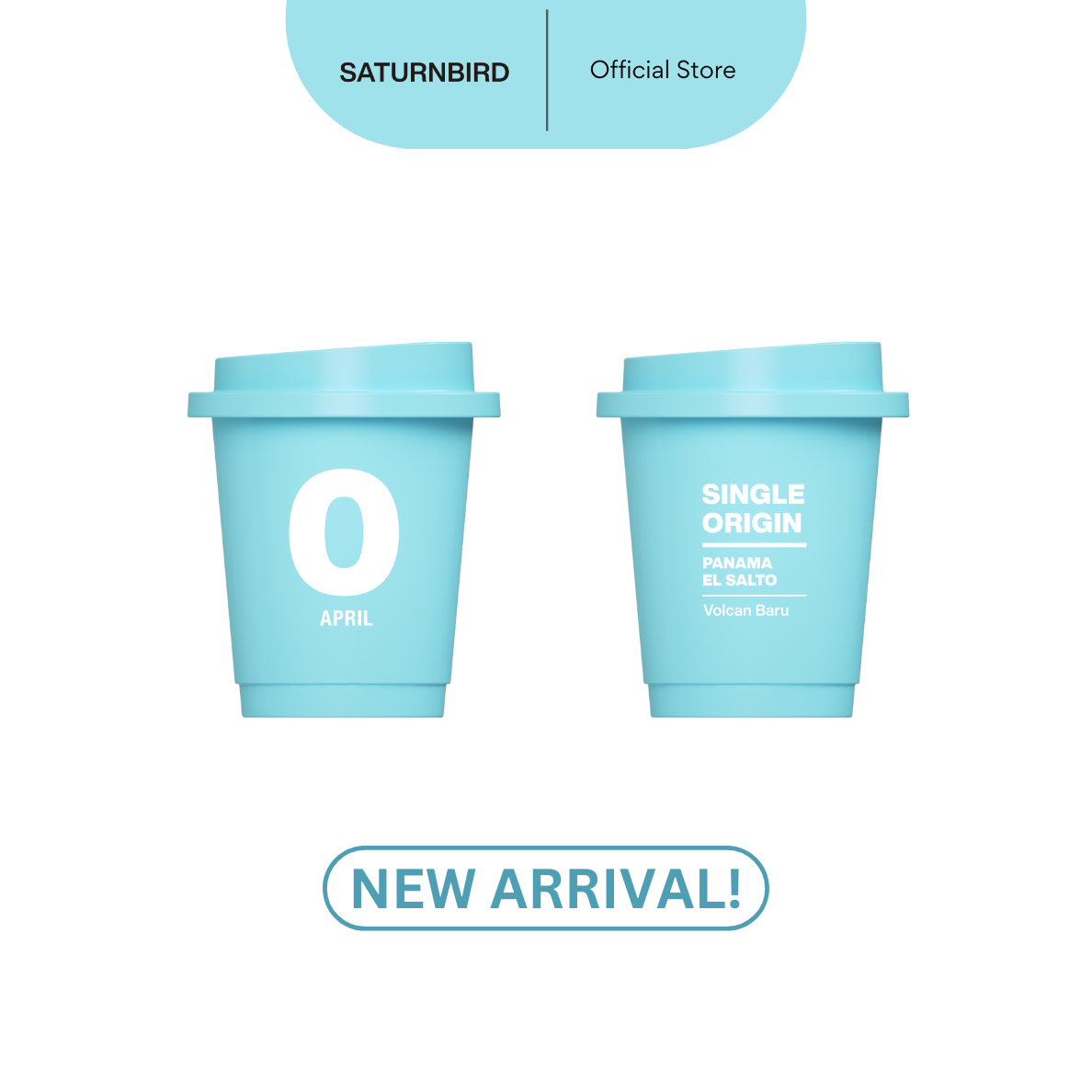 SATURNBIRD Instant Cold Brew Coffee | No. 0 x APRIL | 3 to 18 pcs | 3g per serving